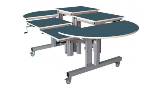 table multi niveaux ergonomique